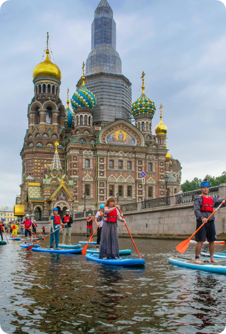 САП-серфинг в Санкт-Петербурге