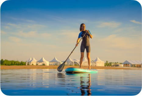 САП-серфинг в Санкт-Петербурге и Ленинградской области